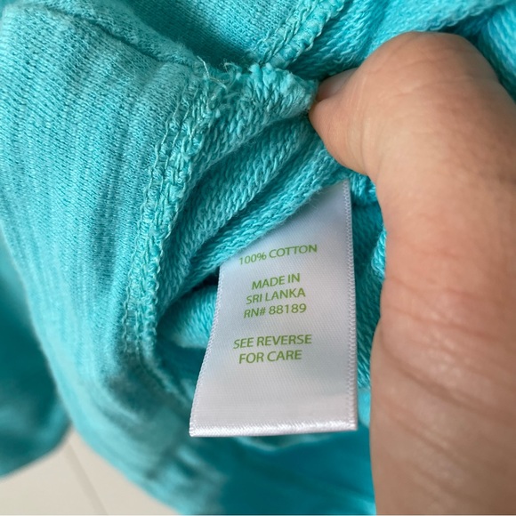 Lilly Pulitzer Light Blue Skipper Popover Sweater - Picture 5 of 7